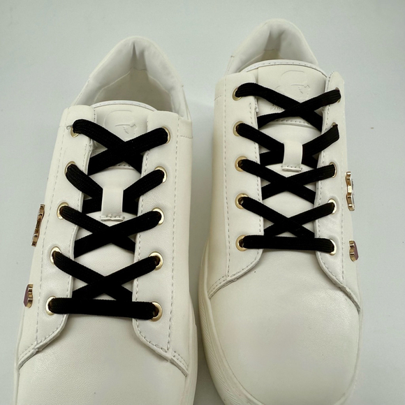 NWOB Karl Lagerfeld Women’s Sneakers White Color - Picture 8 of 8
